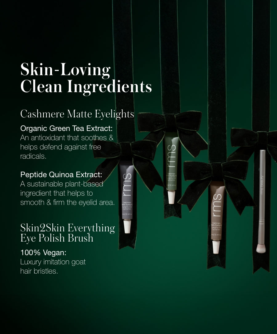 Mini Cashmere Eyelights Trio + Eye Polish Brush - Smart Routine Choice
