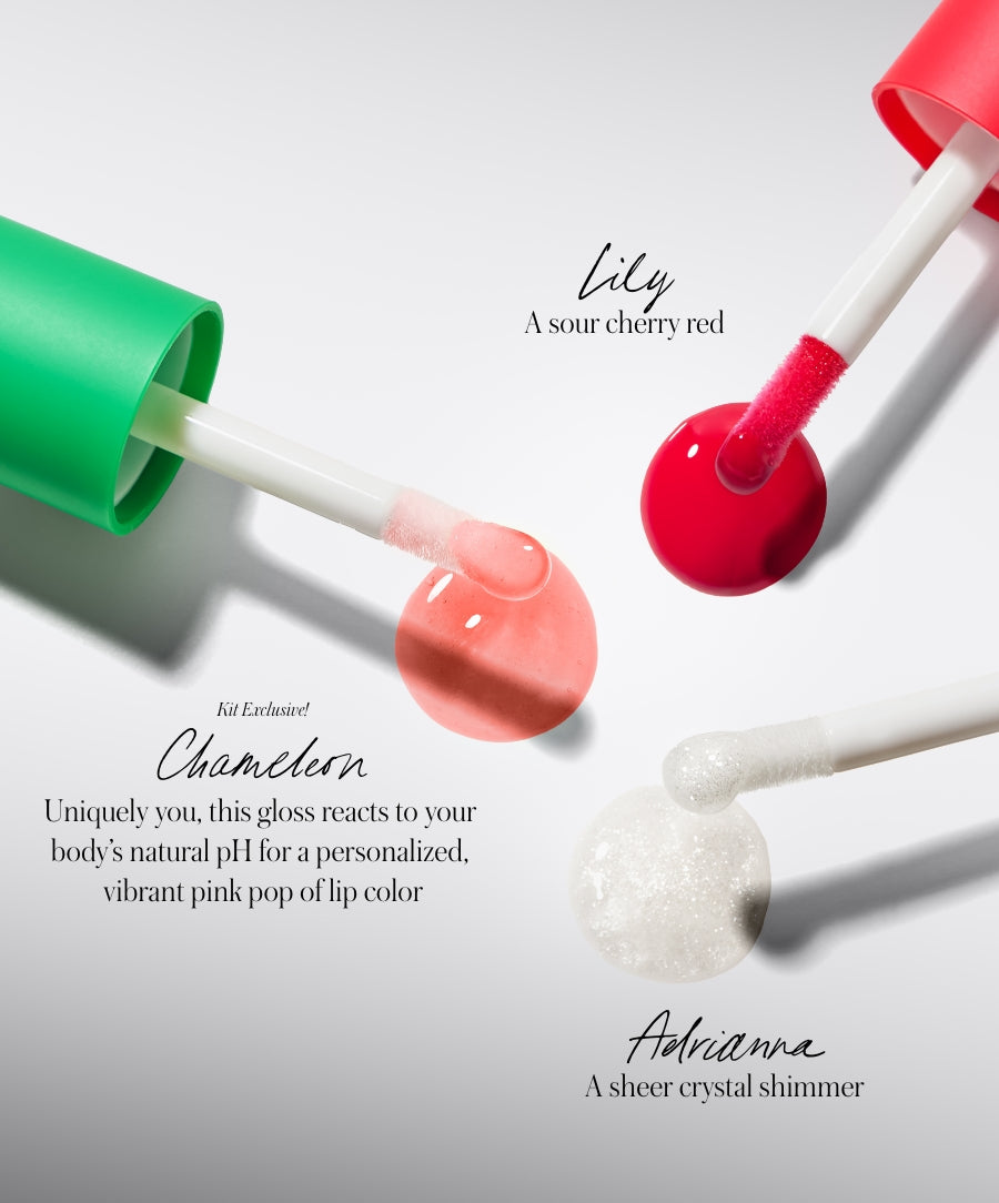 The Mini Lip Oil Trio - Polished Daily Care